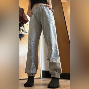 Brandy Melville “John Galt” Gray Cozy Sweatpants